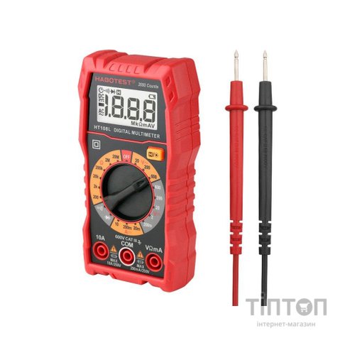 Цифровий мультиметр Habotest DC1000V/10A, AC750V/10A (HT118D)