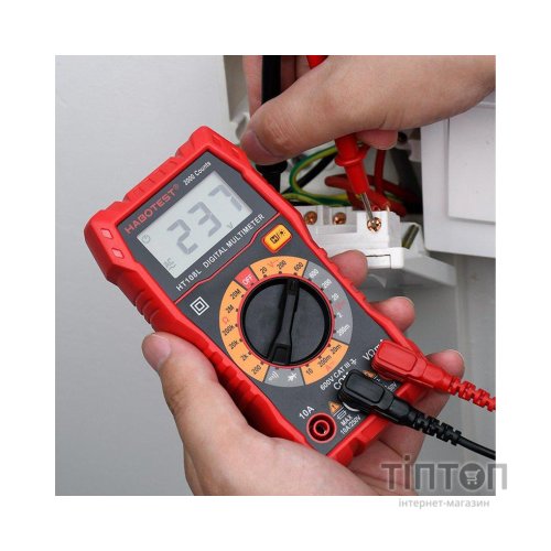 Цифровий мультиметр Habotest DC1000V/10A, AC750V/10A (HT118D)