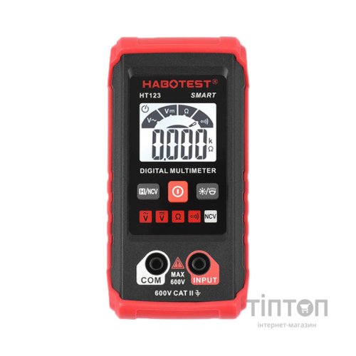 Цифровий мультиметр Habotest HT123 DC600V, AC600V (HT123)