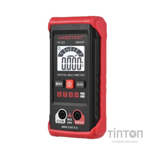Цифровий мультиметр Habotest HT123 DC600V, AC600V (HT123)