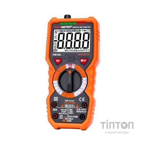 Цифровий мультиметр Protester багатофункціональний з True RMS (PM18C)