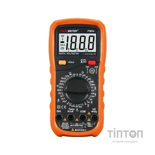 Цифровий мультиметр Protester професійний з термопарою (PM64)