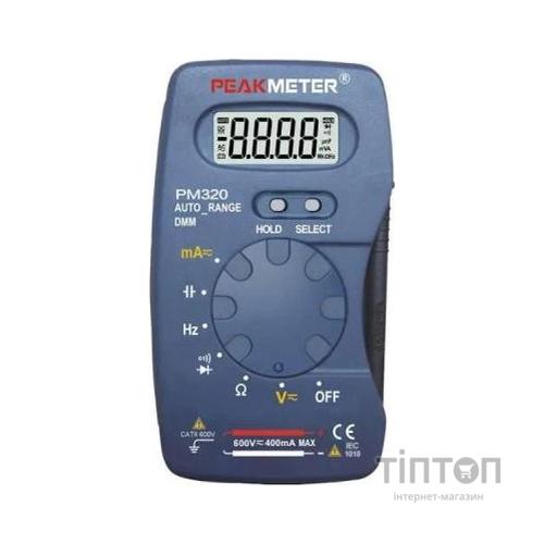 Цифровий мультиметр Protester з функцією вимірювання ємності та частоти (PM320)