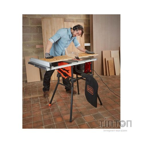 Циркулярна пила Black&Decker пильний, 1800 Вт, диск 254*30 мм, 4.800 об/мин,27,5 кг (BES720)