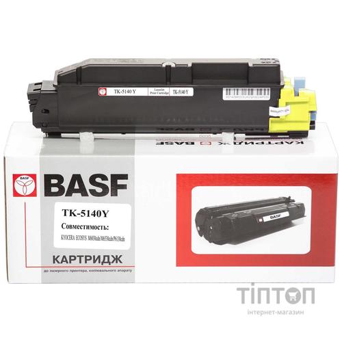Туба-тонер BASF for Kyocera Mita ECOSYS M6030cdn/TK-5140 аналог 1T02NRANL0 Yellow