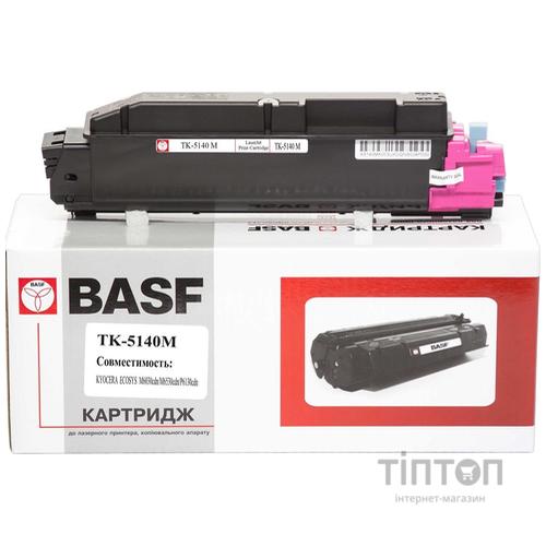 Туба-тонер BASF for Kyocera Mita ECOSYS M6030cdn/TK-5140 аналог 1T02NRBNL0 Magenta