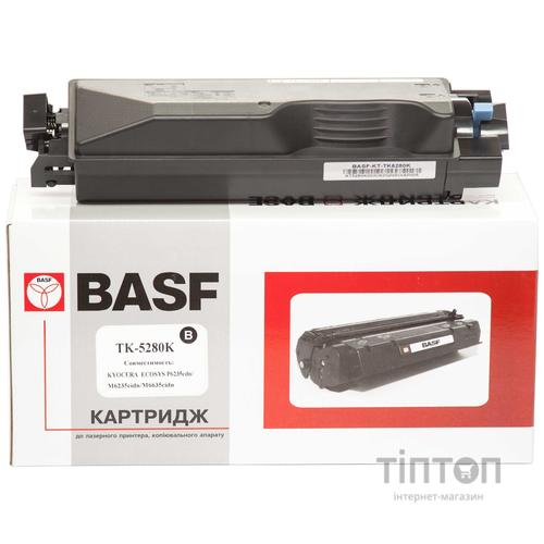Туба-тонер BASF for Kyocera Mita Ecosys P6235/TK-5280K  аналог 1T02TW0NL0 Black