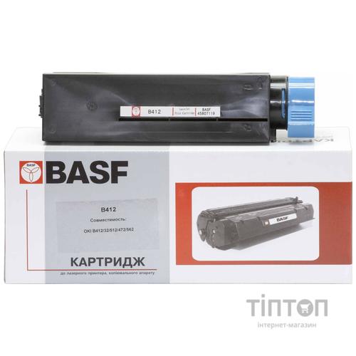 Туба-тонер BASF for OKI B412/B432/B512 аналог 445807119 Black