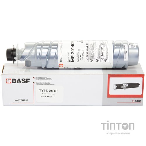 Туба-тонер BASF for Ricoh MP 2014D/2014AD аналог 2014H Black