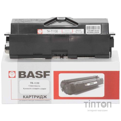 Туба з тонером BASF for Kyocera Mita FS-1030/1130 аналог TK-1130 Black