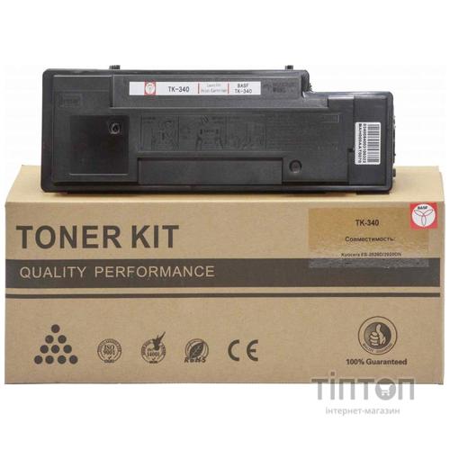 Туба з тонером BASF for Kyocera Mita FS-2020D аналог TK-340 Black