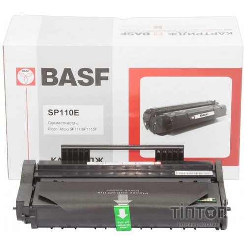 Туба з тонером BASF for Ricoh Aficio SP100/SP100SU аналог 407442 Black