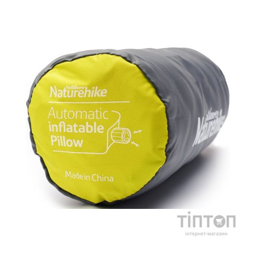 Туристична подушка Naturehike Sponge Automatic NH17A001-L Yellow (6927595777404)