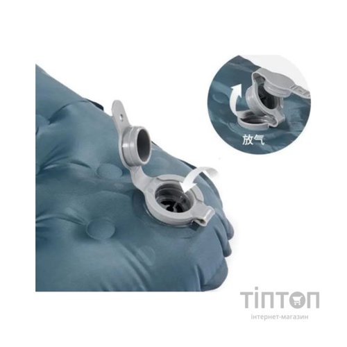 Туристичний килимок Naturehike CNH22DZ018 196x64x7 см Black (6975641888475)