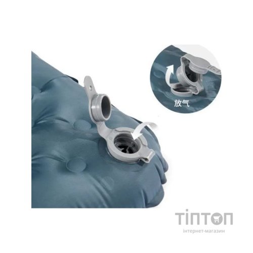 Туристичний килимок Naturehike CNH22DZ018 Double 196x120x7 см Black (6975641888772)