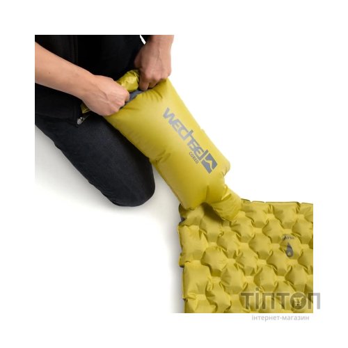 Туристичний килимок Wechsel Coreo Double-Tube TL Lemon/Grey (233122)