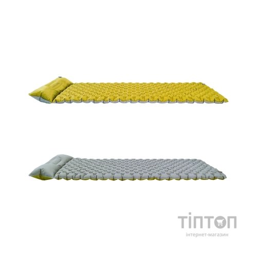 Туристичний килимок Wechsel Coreo Double-Tube TL Lemon/Grey (233122)