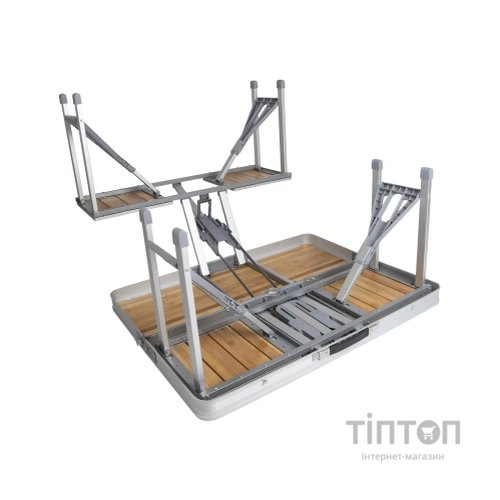 Туристичний стіл Bo-Camp Bamboo Brown/Silver (1404800)