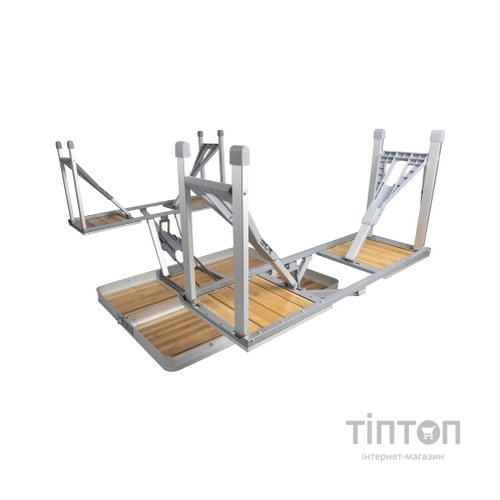 Туристичний стіл Bo-Camp Bamboo Brown/Silver (1404800)