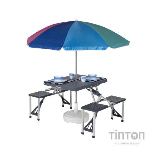 Туристичний стіл Bo-Camp Basic Grey (1404374)