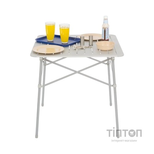 Туристичний стіл Highlander Aluminium Slat Folding Table Small Silver (FUR073) (925474)