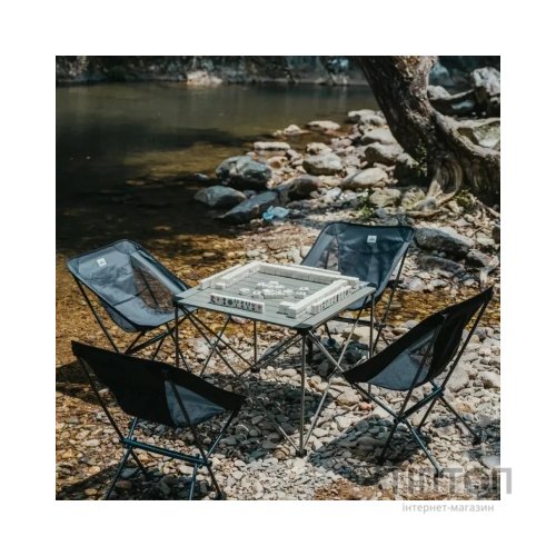Туристичний стіл Naturehike CNK2450JJ013, L, алюміній, сірий (6976507663243)