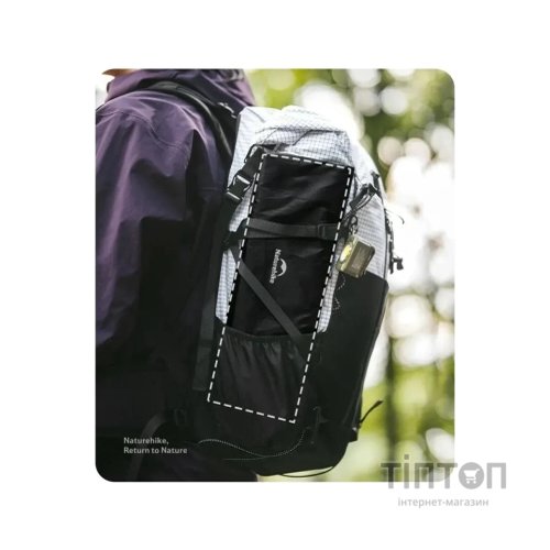 Туристичний стіл Naturehike CNK2450JJ024, 31х21 см, алюміній, чорний (6927595791868)
