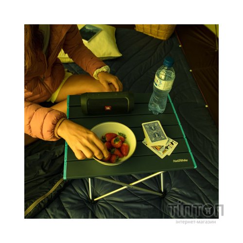 Туристичний стіл Naturehike NH19Z008-Z, алюміній, Розмір S, чорний (6927595737309)