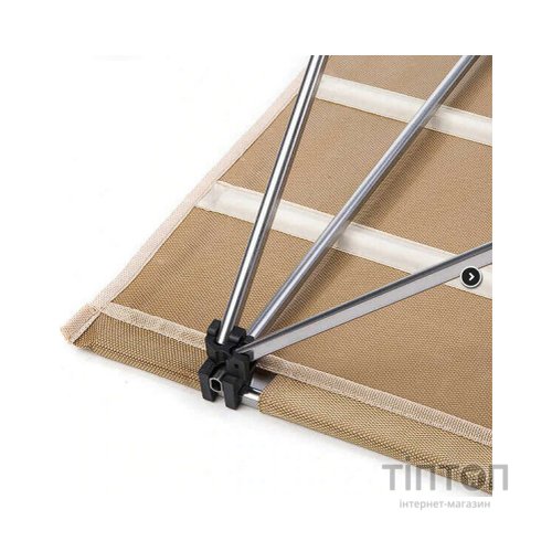 Туристичний стіл Naturehike NH20JJ020 L Aluminium Beige (6927595763438)