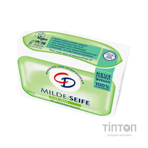 Тверде мило CD Алое Вера 100 г (4045612009429)
