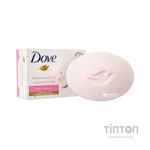Тверде мило Dove Кокосове молочко 135 г (7891150044630)