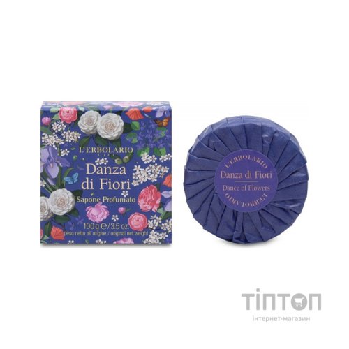 Тверде мило L'Erbolario ароматизоване Вальс квітів 100 г (2214010003120)