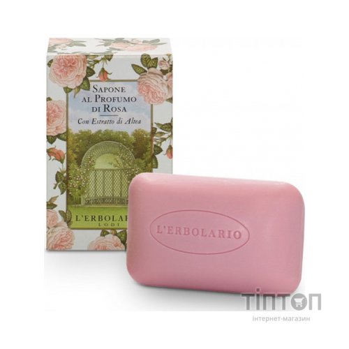 Тверде мило L'Erbolario Троянда 100 г (8022328501092)