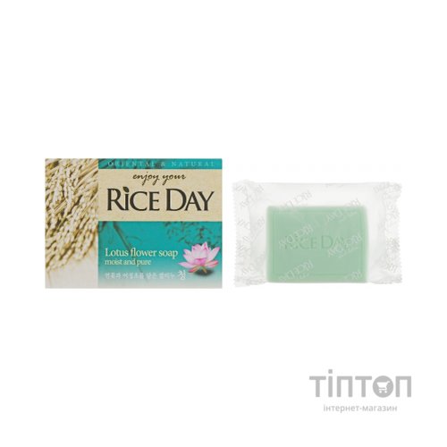 Тверде мило Lion Rice Day з екстрактом лотоса 100 г (8806325609032)