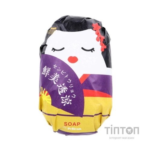 Тверде мило Pelican Geisha Soap З ароматом зеленого чаю 180 г (4976631481906)