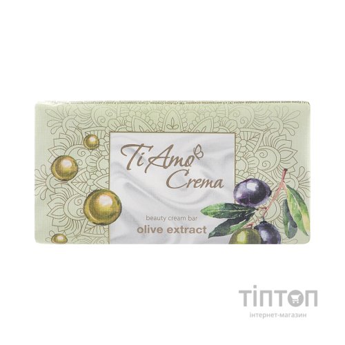 Тверде мило Ti Amo Crema з екстрактом оливки 125 г (4820195507520)
