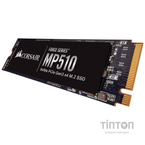 Твердотільний накопичувач Corsair Force Series MP510 2280 PCle 3.0 x4 NVMe 240GB (CSSD-F240GBMP510)
