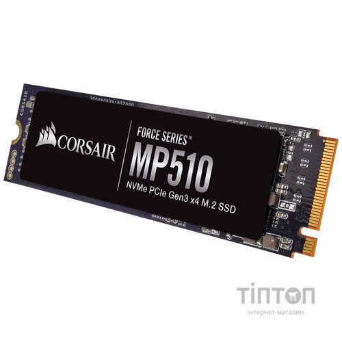 Твердотільний накопичувач Corsair Force Series MP510 2280 PCle 3.0 x4 NVMe 240GB (CSSD-F240GBMP510)