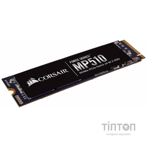 Твердотільний накопичувач Corsair Force Series MP510 2280 PCle 3.0 x4 NVMe 480GB CSSD-F480GBMP510