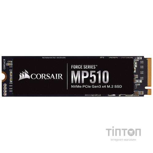 Твердотільний накопичувач Corsair Force Series MP510 2280 PCle 3.0 x4 NVMe 480GB CSSD-F480GBMP510