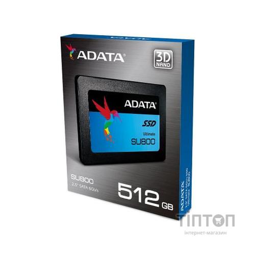 Твердотільний накопичувач SSD 2.5" ADATA 512GB SU800 SATA TLC