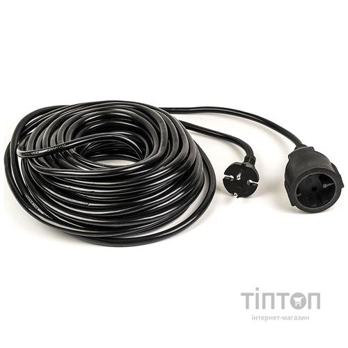 Удлинитель PowerPlant JY-3021/20 (PPEA16M200S1) 1 розетка, 20 м, черный