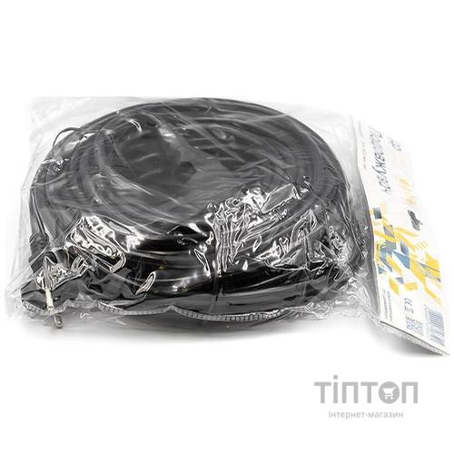 Удлинитель PowerPlant JY-3021/20 (PPEA16M200S1) 1 розетка, 20 м, черный