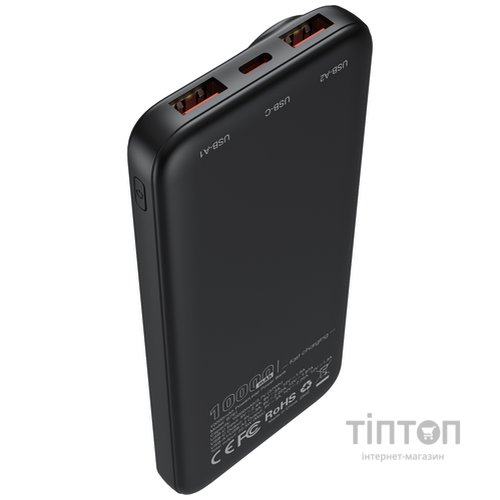 Універсальна мобільна батарея Choetech B791 10000mAh 22.5W Black