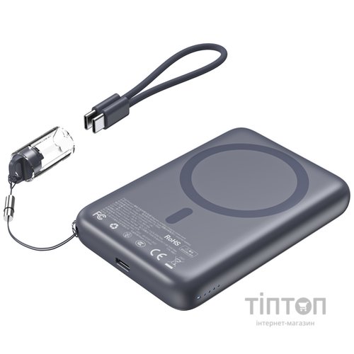 Універсальна мобільна батарея Choetech B862 10000mAh 22.5W Black