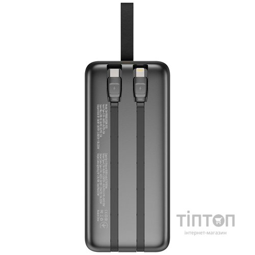 Універсальна мобільна батарея ColorWay Digital Display 50000mAh Black (CW-PB500LPC5BK-PDD)