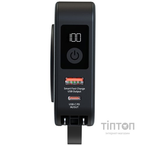 Універсальна мобільна батарея Energizer Magnetic Wireless QM10001AC 10000mAh 20W Black