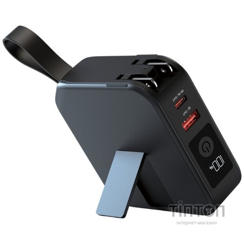 Універсальна мобільна батарея Energizer Magnetic Wireless QM10001AC 10000mAh 20W Black