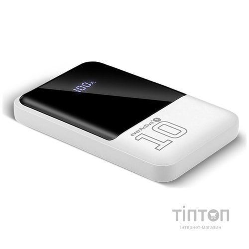 Універсальна мобільна батарея everActive EB-10Q 10000mAh White