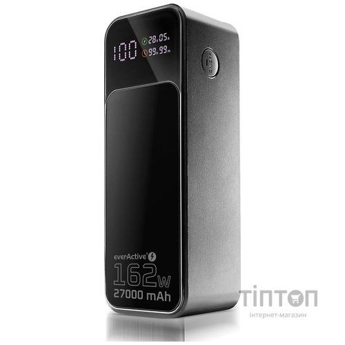 Універсальна мобільна батарея everActive EB-27Q Ultra 27000mAh Black